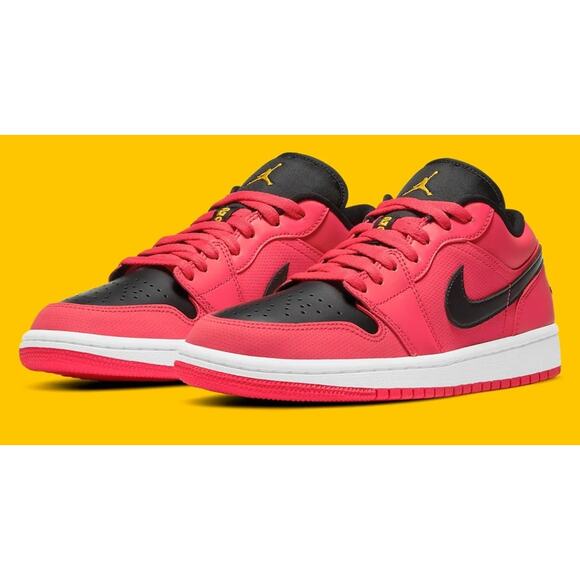 Nike Air Jordan 1 Low DC0774-600 Siren Red No Box Women's US 12 - Picture 1 of 11